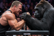 【悲報】アメリカ人の9%、素手でゴリラに勝てると思っていた