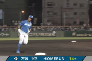 日本ハム万波、西武平良から逆転2ランホームラン！！！！