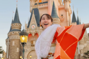 松井玲奈は某テーマパークでも着物姿がよく似合う