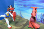ガンプラの情景模型の謎多きキャスティングｗｗｗ