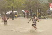 大阪高校駅伝、大雨の影響もありガチで洒落にならない事態に 「アマゾンの奥地？」「トライアスロンかよ」
