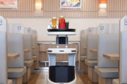 【近未来寿司】かっぱ寿司さん、配膳・運搬ロボット「Servi」川崎市ノ坪店に実験導入！！！！！！！！（画像あり）