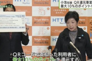 【朗報】東京都､QRコード決済で10%ポイント還元を2024年3月から実施へ 最大3000円相当まで