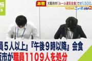 【身を切る改革】維新・松井一郎代表、30人で2時間半以上宴会しても「何か問題ある？」 市職員は処分しまくったのに…