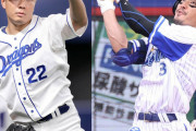 9月月間MVP　セは中日・大野とＤｅＮＡ・梶谷、パはオリックス・山本と楽天・浅村