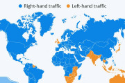 海外「日本だけは謎だ…」 左側通行と右側通行の国をまとめた世界地図が面白いと話題に