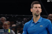 ジョコビッチがチチパスとの接戦制しパリマスターズ決勝へ！次は新星ルーネ！