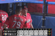8月1日　ロッテ７－６オリックス　延長12回、押し出しでサヨナラ勝ち！マーティンがまたも勝利に貢献！東妻がプロ初勝利