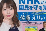 【朗報】N国党の佐藤えりい&原田きみなり当選するｗｗｗｗｗｗｗｗｗｗ