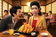 婚活女子「天せいろを頼んだら相手にエビ天1本食われた。ギャオオオン！」
