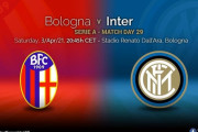 ◆セリエA◆29節 ボローニャ×インテル インテル後半ｇｄｇｄも前半の1点を守りきり2位に8差！スクデットへ前進