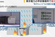 【速報】東電でレンジ使った放火をした疑いで外国籍の男を逮捕、刃体19cmの包丁で武装して街を歩いていた模様・・・