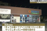 配送中のトラックからアイス盗む…声かけた店員に噛みつきケガさせた女（56）を逮捕「暑くて食べたいと」