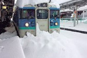 JR東日本、大雪注意報か❓❗