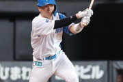 ２回に適時打の郡司裕也　「ラブライブ打法です」