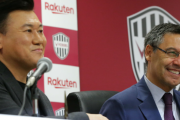 ヴィッセル神戸とバルセロナが人材交流などで連携…バルトメウ会長「神戸の選手がバルサでプレーするかも」