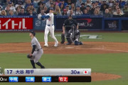 大谷翔平、ワールドシリーズ初安打の二塁打！弾丸ライナーで右翼フェンス直撃　直後ベッツの犠牲フライで同点のホームイン
