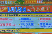 【悲報】「今年成人する主な著名人」AKB48Gで紹介されたのはSKE北野瑠華だけ