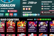 【ポケモンGO】伝説レイドに「コバルオン」が登場中