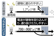 楽天にプラチナバンド　総務省が割り当て決定←これ楽天ギリギリ逆転大勝利でOK？