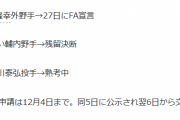 【悲報】日刊スポーツさん、広島田中の名前を思いっきり間違えてしまう・・・