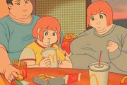 【画像】例のマクドナルドの広告の家族、肥える