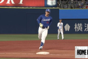 中日石川昂弥が先制ツーランホームラン！好投の涌井を援護