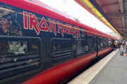 【音楽】スウェーデンでアイアン・メイデン列車“Train 666”が走行