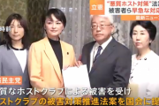 立憲民主党「女性がホストクラブで遊んで作った借金で困ってたら助けます！」一般市民「・・・え？」