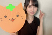 【乃木坂46】賀喜遥香が小さいのかうちわがデカいのか…
