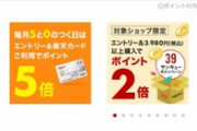 楽天市場､全ショップ2倍とリピート購入2倍を開始