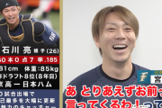 日ハム宮西「来年ブレイクするのは石川亮。守備の要としてチームを強くするために期待してる」