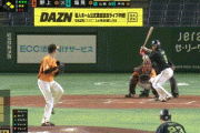 【巨人対ヤクルト6回戦】ヤクルト、5回表に代打・塩見のタイムリーで2点差に迫る！！