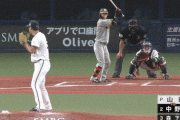 オリックス０ー７阪神　６回表　中野拓夢　タイムリーヒット