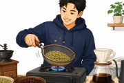 コーヒー焙煎始めて半年だけど質問ある？【手網・煙対策】