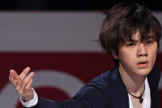 宇野昌磨「洗濯機視点」スピン動画が話題沸騰！猛烈回転の異次元世界に「目が回る」と称賛殺到