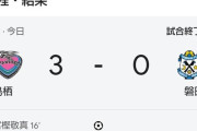 【速報】#ジュビロ磐田さん、最終節で鳥栖にボッコボコにされて無念のJ2降格・・・・