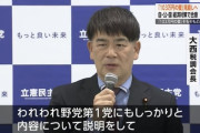 【悲報】立憲民主党「一部の野党とだけコソコソ話さないで、われわれ野党第1党とも協議をしていくのが筋ではないか」