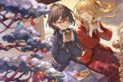 【グラブル】本日12/25はクリスマス！縁側でゆったり過ごすシオンとミリンのイラストが公開！