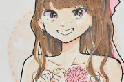 荒野姫楓が描いた石川花音の似顔絵「普通に上手い」「 可愛さと特徴を掴んでいる」
