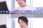 【悲報】論破王ひろゆき「へずまりゅうを叩くのはおかしい、アメリカでは会計前に食べるの普通なんですよｗ」