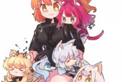 【FGO】猫耳妖精騎士＆モルガン様のブラッシングしてあげるぐだ子！！　天国すぎる＾～