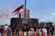 韓国技術移転の1400トン級小型潜水艦3番艦「アルゴロ」がインドネシアに引渡…4～6番艦建造は進展なし！