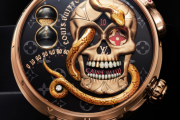 【画像】ルイヴィトン、ガイコツデザインの超絶かっこいい時計発売。価格は5500万円