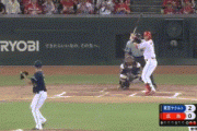 【広島対ヤクルト19回戦】広島・鈴木誠也　二試合連続となる第25号同点2ランホームラン！！！！！！！！！！！