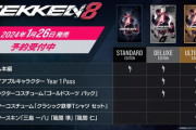 原田氏「鉄拳8の開発費は鉄拳7の3倍」