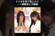 【一ノ瀬美空】【川﨑桜】【乃木坂46】