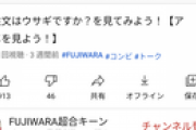 FUJIWARA藤本「ごちうさおもんないな・・・」→炎上