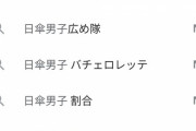 【悲報】「日傘男子」→グーグルさん「気持ち悪い」