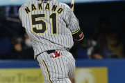 阪神　中野拓夢、意地の今季初アーチ「ここでよく打っている」プロ通算８発のうち５発は神宮